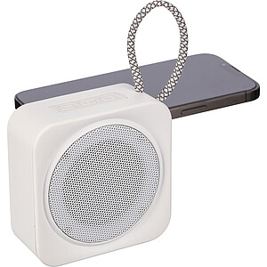 Bluetooth reproduktor z recyklovaných materiálů, bílá