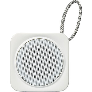 Bluetooth reproduktor z recyklovaných materiálů, bílá