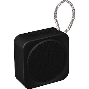 Bluetooth reproduktor z recyklovaných materiálů, černá