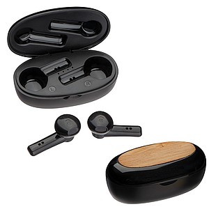 Bluetooth sluchátka 5.0, černá