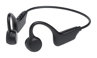 Bluetooth sluchátka do uší, černá