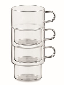 Borosilikátová sklenice 300 ml, transparentní