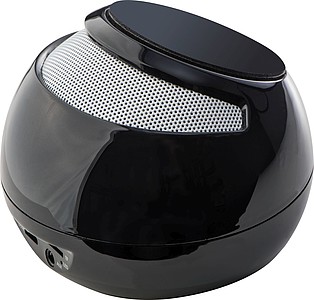 BORTIS Kulatý 3W bluetooth reproduktor, černý