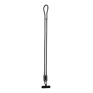 BOVALINO Multifunkční 65W nabíjecí a datový kabel, černá/šedá
