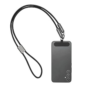 BOVALINO Multifunkční 65W nabíjecí a datový kabel, černá/šedá