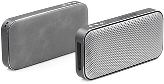 BrandCharger bezdrátový reproduktor, černá/stříbrná