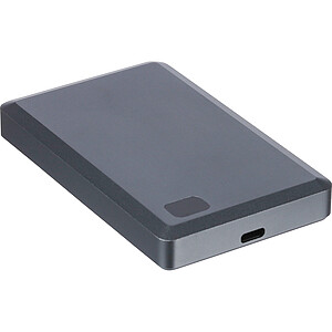Brandcharger powerbanka 10 000 mAh z recyklovaného materiálu, gunmetal