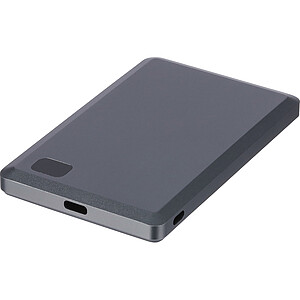 Brandcharger powerbanka 5 000 mAh z recyklovaného materiálu, gunmetal