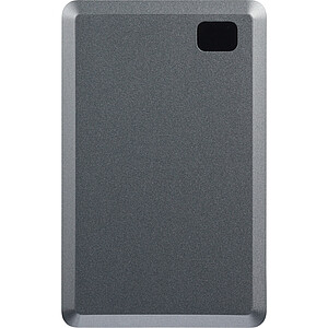 Brandcharger powerbanka 5 000 mAh z recyklovaného materiálu, gunmetal