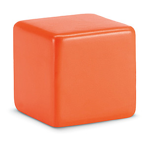 BRICK Antistresová kocka, oranžová