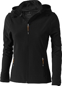 Bunda ELEVATE LANGLEY LADIES SOFTSHELL JACKET černá L - bundy s vlastním potiskem