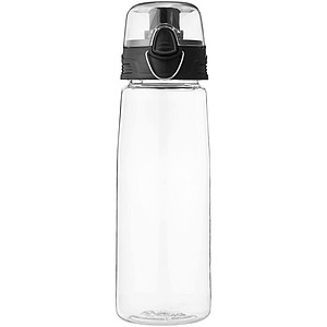 CAPRIA Sportovní tritanová láhev s odklápěcím víčkem, 700 ml, transparentní