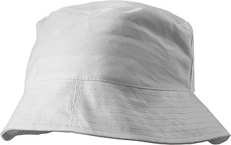 CAPRIO Plážový klobouček, bílá - reklamní klobouky
