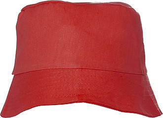 CAPRIO Plážový klobouček, červená