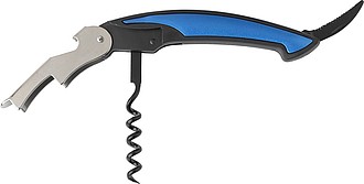 Čašnícky nôž, vývrtka s modrým telom