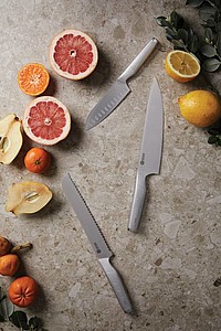 Celokovový santoku nůž
