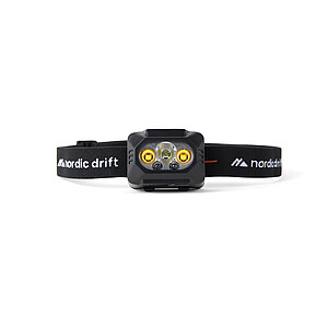 Čelovka Nordic Drift Everest s dvoma batériami, čierna