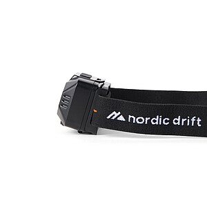 Čelovka Nordic Drift Everest se dvěma bateriemi, černá