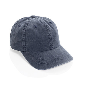 Čepice BEAU AWARE™ 6-panelová z bavlny twill 270 gsm, námořní modrá