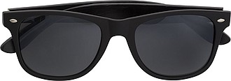 Černé sluneční brýle - sluneční brýle s vlastním potiskem