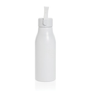 Certifikovaná lahev 680 ml z RCS recyklovaného hliníku, bílá
