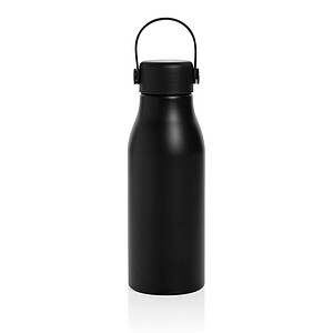 Certifikovaná lahev 680 ml z RCS recyklovaného hliníku, černá