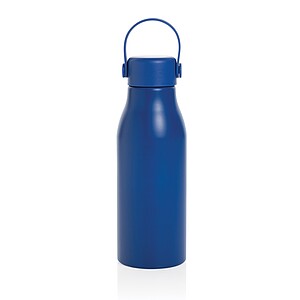 Certifikovaná lahev 680 ml z RCS recyklovaného hliníku, královská modrá