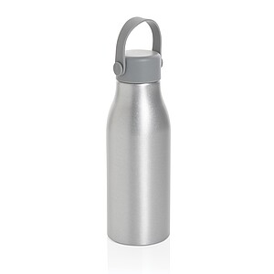Certifikovaná lahev 680 ml z RCS recyklovaného hliníku, stříbrná
