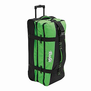 Cestovná taška na kolieskach, 82cm, zelená