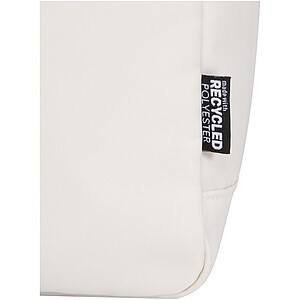 Cestovní batoh na 14” notebook z recyklovaného materiál, krémově bílá