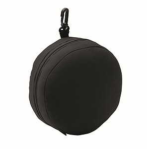 Cestovní sada polštáře a masky, černá