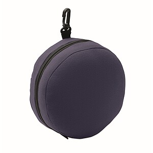 Cestovní sada polštáře a masky, tmavě modrá