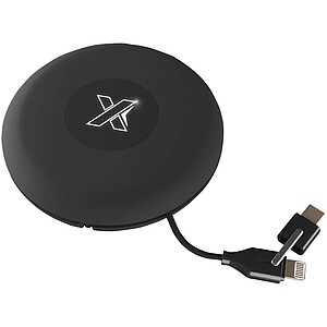 Cestovní světelný kabel SCX.design, černá