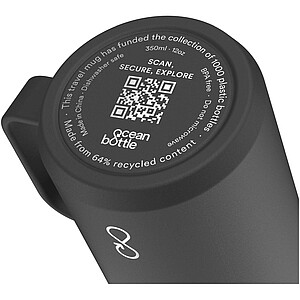 Cestovní termohrnek Ocean Bottle 350ml , černá