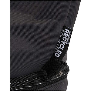 Cestovní toaletní taška z recyklovaného materiálu, černá