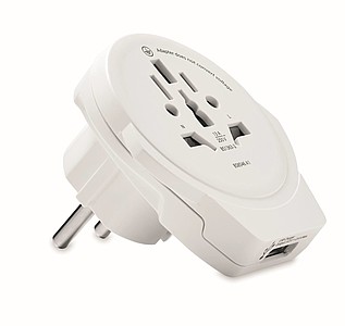Cestovný adaptér SKROSS, World to Europe USB
