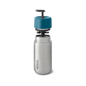 Cestovný nerezový termohrnček 340ml, tyrkysová