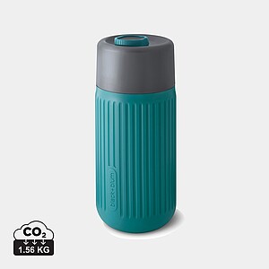 Cestovný sklenený hrnček 340 ml, tyrkysová