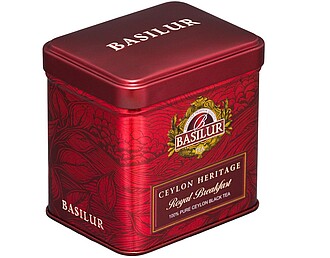 CEYLON BASILUR Ceylon Heritage Royal Breakfast Tea plech 50g