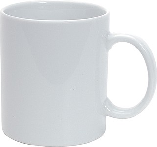 CHAMELEON Biely keramický hrnček na sublimačný print, 300 ml
