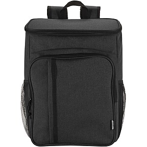 Chladicí batoh na piknik z recyklovaného GRS se sadou příborů, antracitová