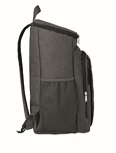 Chladicí piknikový batoh s nádobím pro 2 osoby, černý