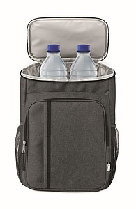 Chladicí piknikový batoh s nádobím pro 2 osoby, černý