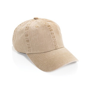 Čiapka BEAU AWARE™ 6-panelová z bavlny twill 270 gsm, béžová