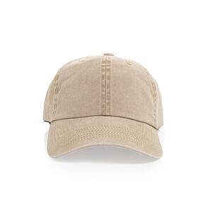 Čiapka BEAU AWARE™ 6-panelová z bavlny twill 270 gsm, béžová