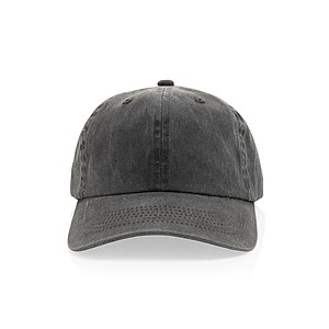 Čiapka BEAU AWARE™ 6-panelová z bavlny twill 270 gsm, čierna