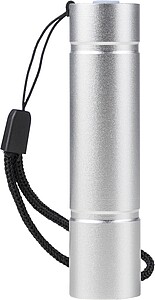 COB svítilna z recyklovaného hliníku, stříbrná