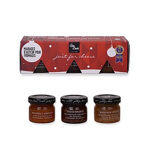 CONFITURE Dárkové balení variace confitur Just for Cheese - Ozdoba