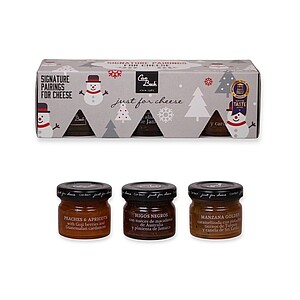 CONFITURE Dárkové balení variace confitur Just for Cheese - Sněhulák