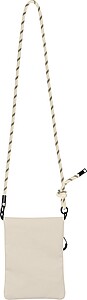 Crossbody taška na mobilní telefon, béžová